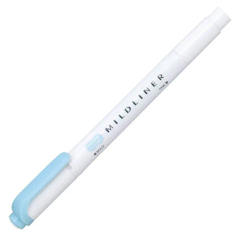 Resaltador de texto Mildliner Celeste