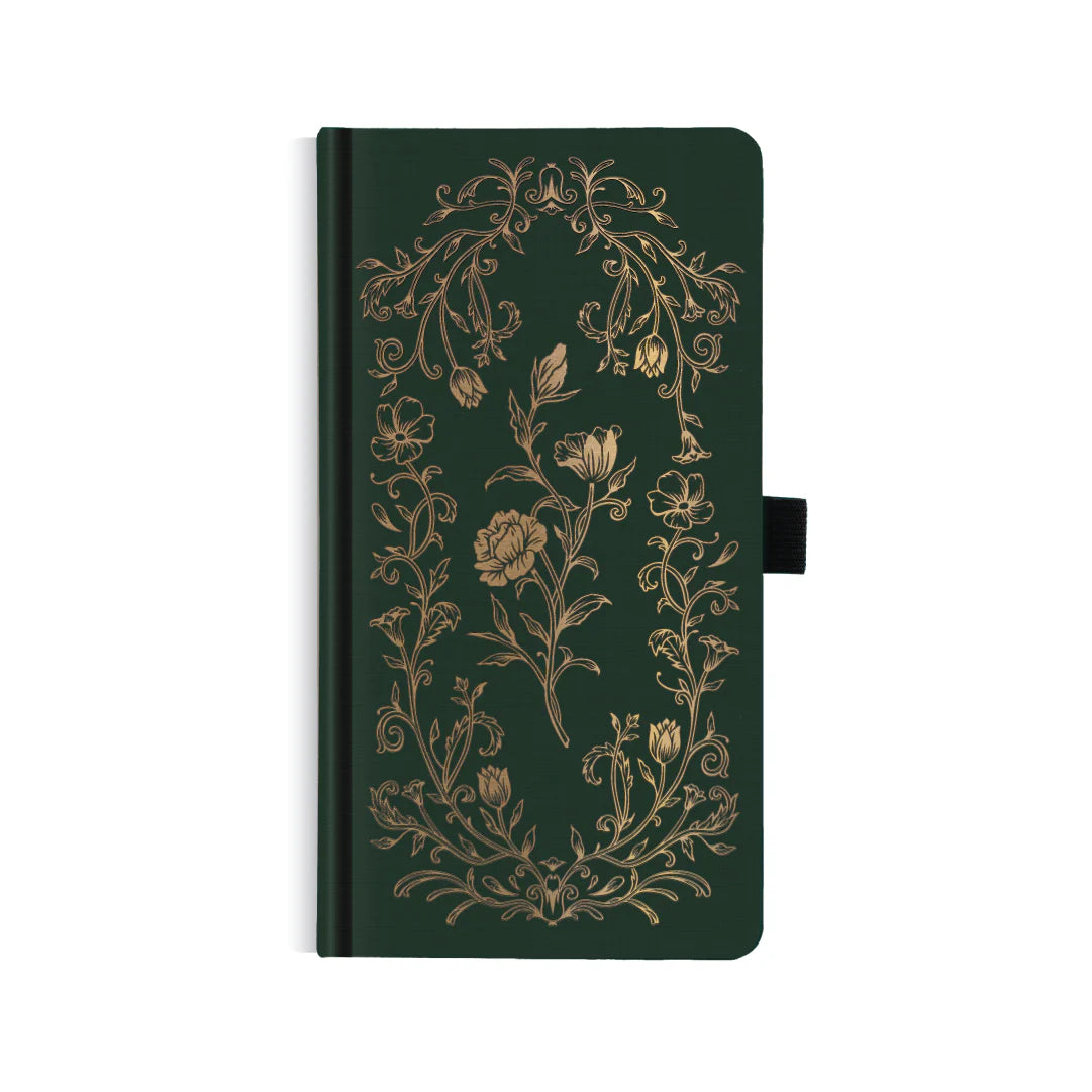 Cuaderno de Viaje Antique Floral Verde Archer & Olive