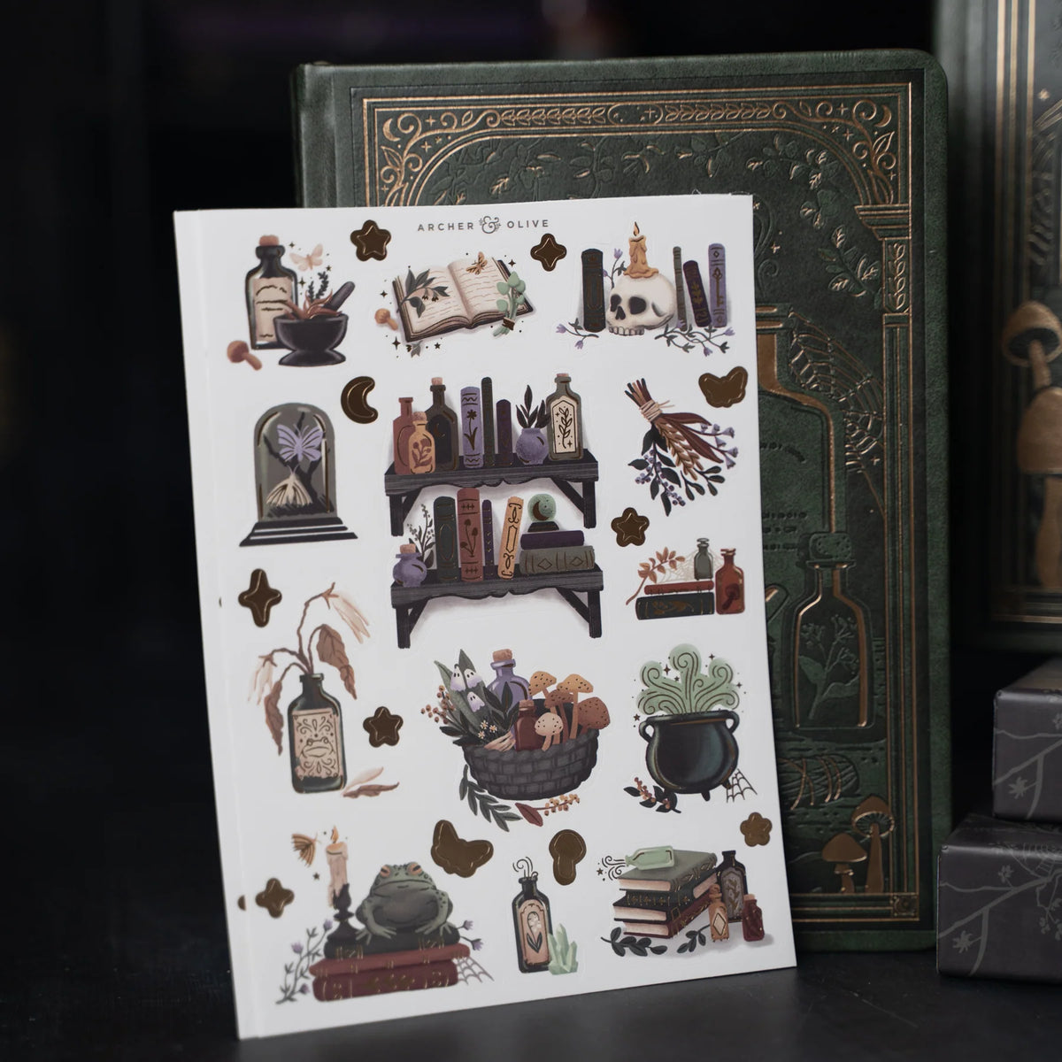 Set de stickers Apothecary Shelf