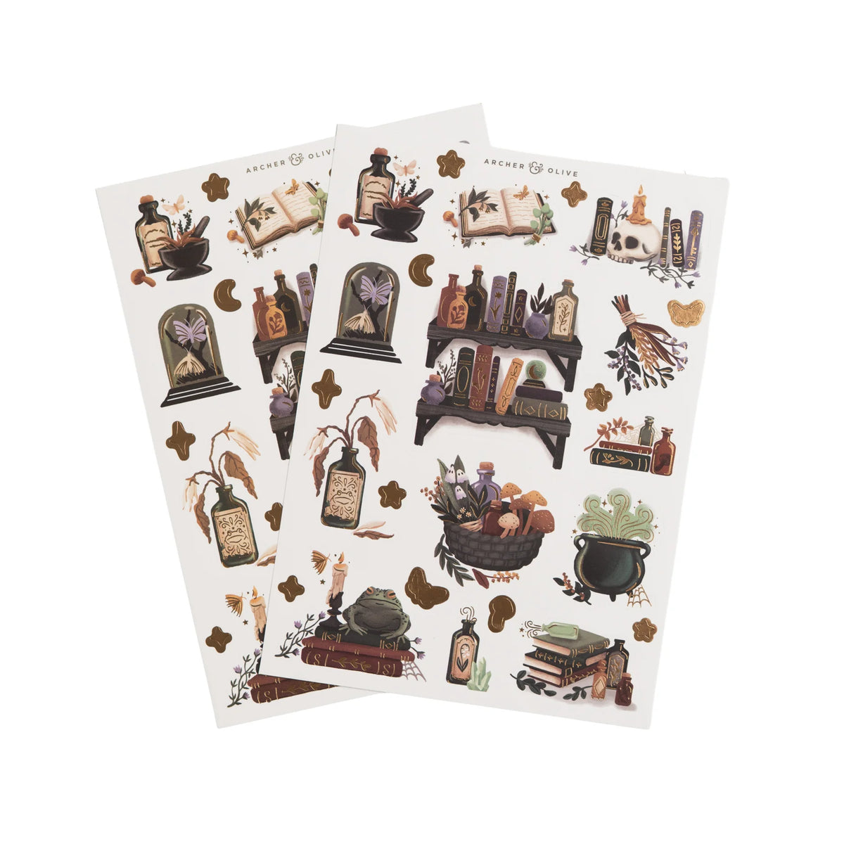Set de stickers Apothecary Shelf