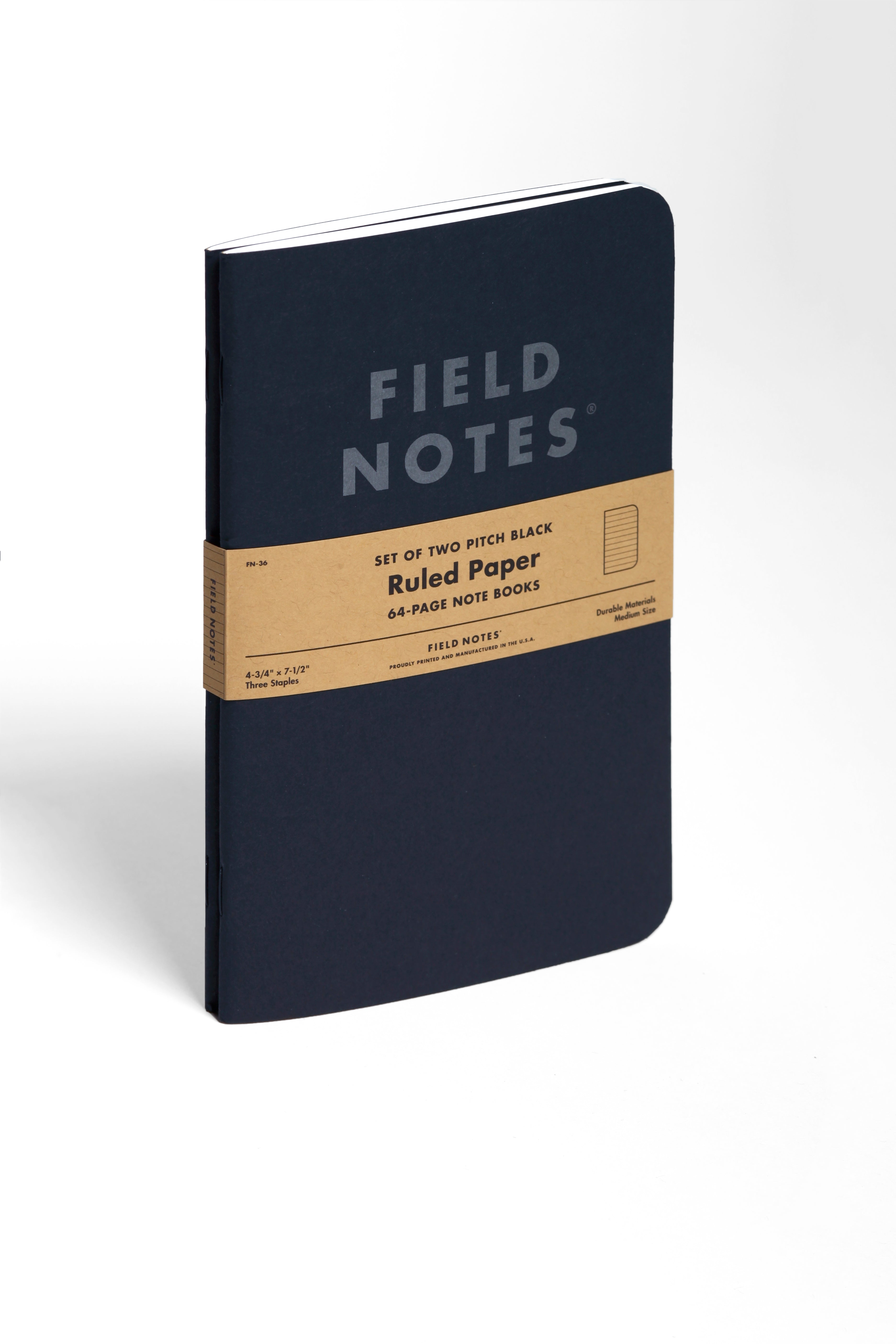 Field Notes Negro Carbón -Cuaderno