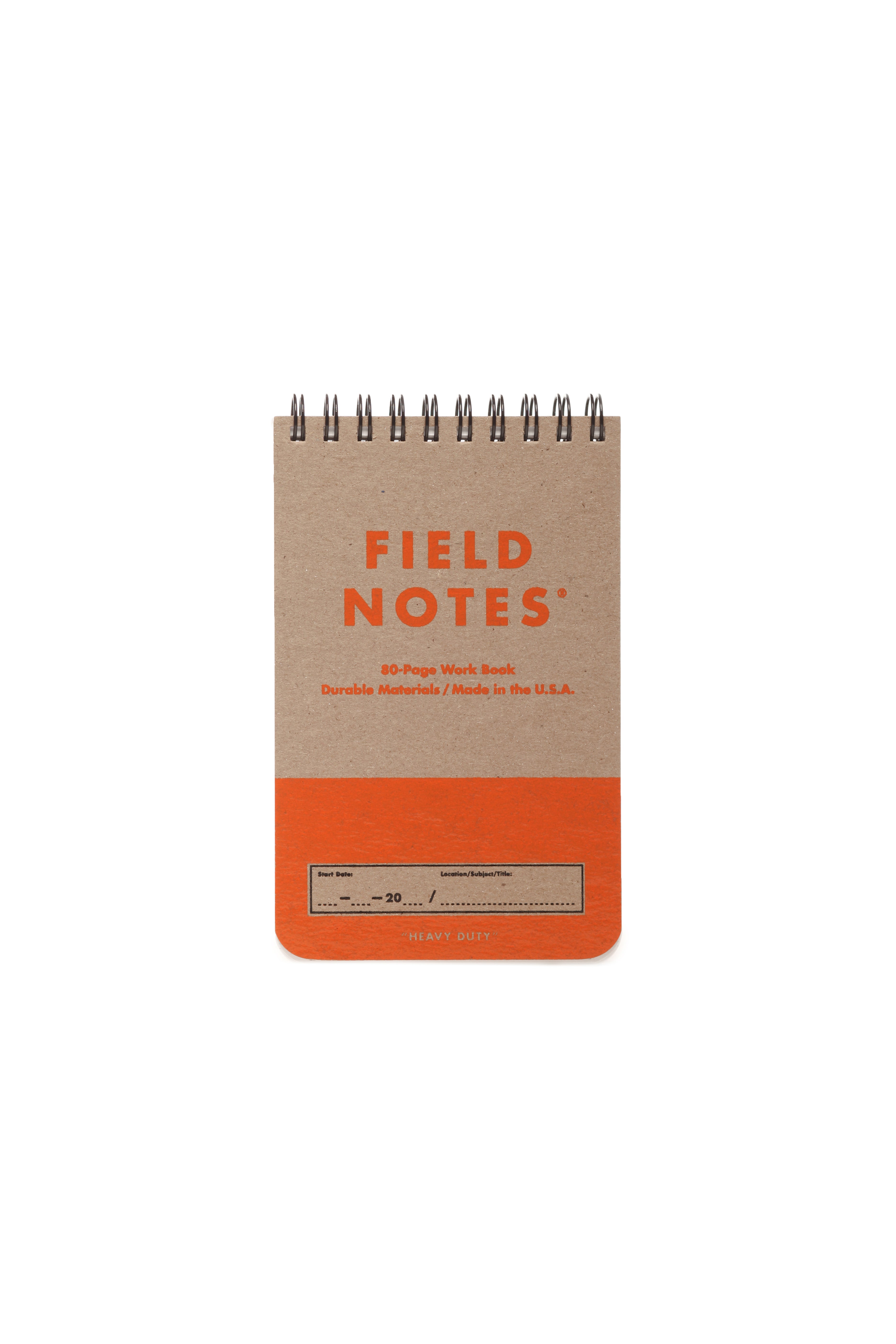 Field Notes Heavy Duty
