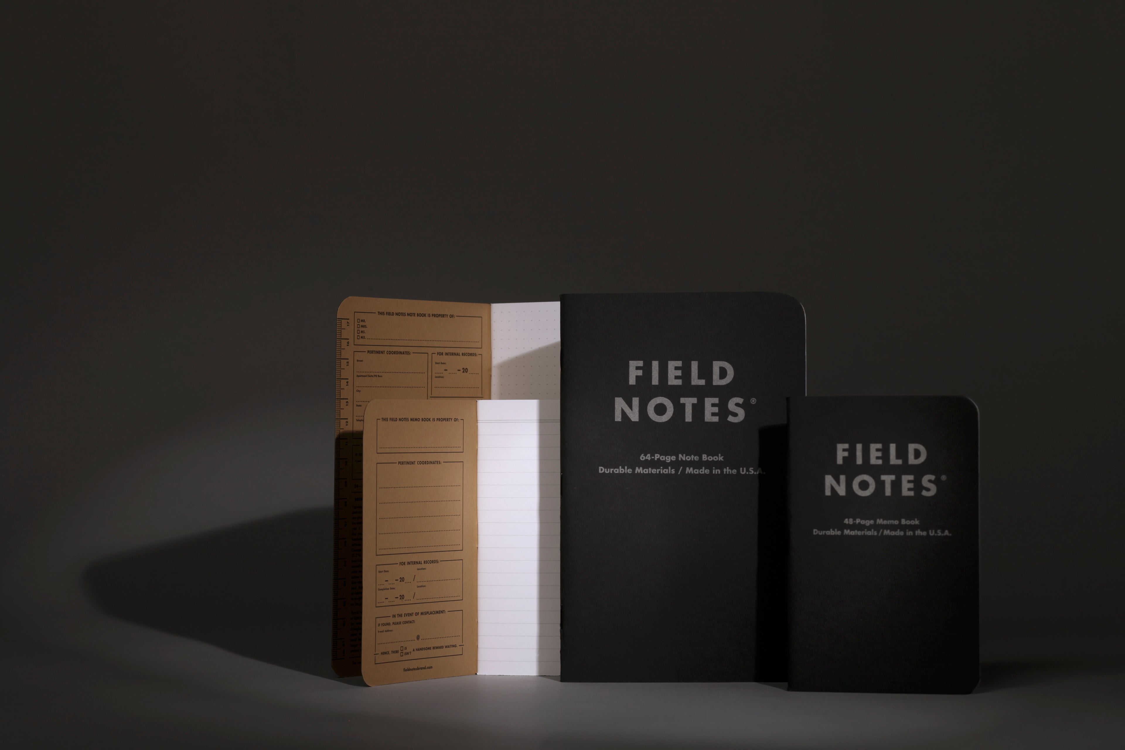Field Notes Negro Carbón -Cuaderno