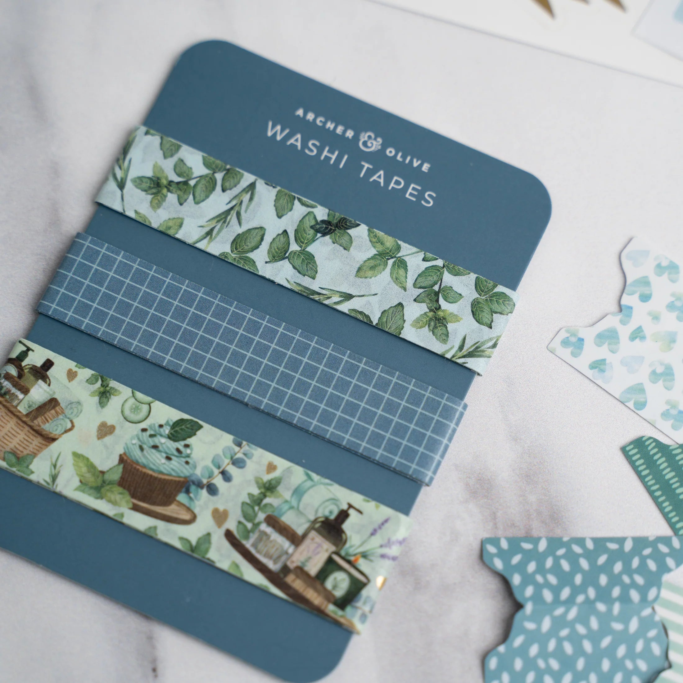 Kit para decorar cuaderno Minty Fresh