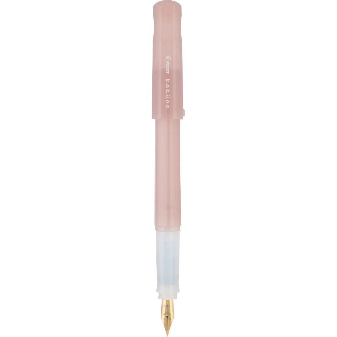 Pluma Fuente Pilot Kakuno madoromi Rosado Claro Punta Media Dorada