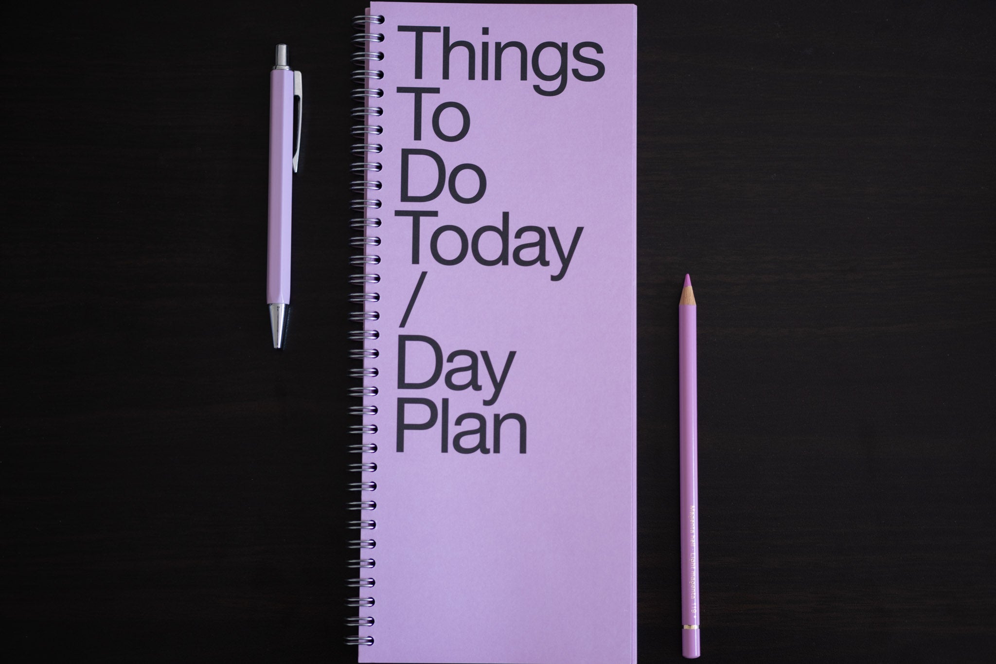 Things To Do Today / Day Plan Rosado