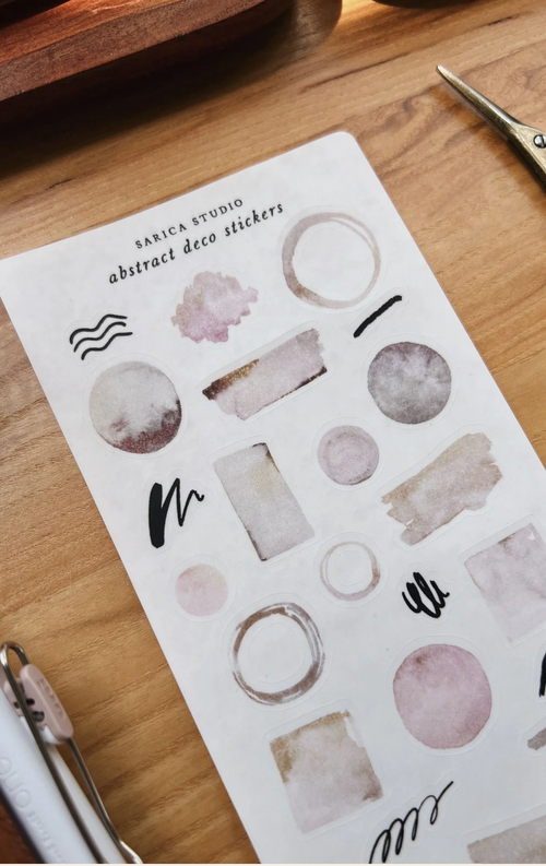 Abstract Deco Stickers