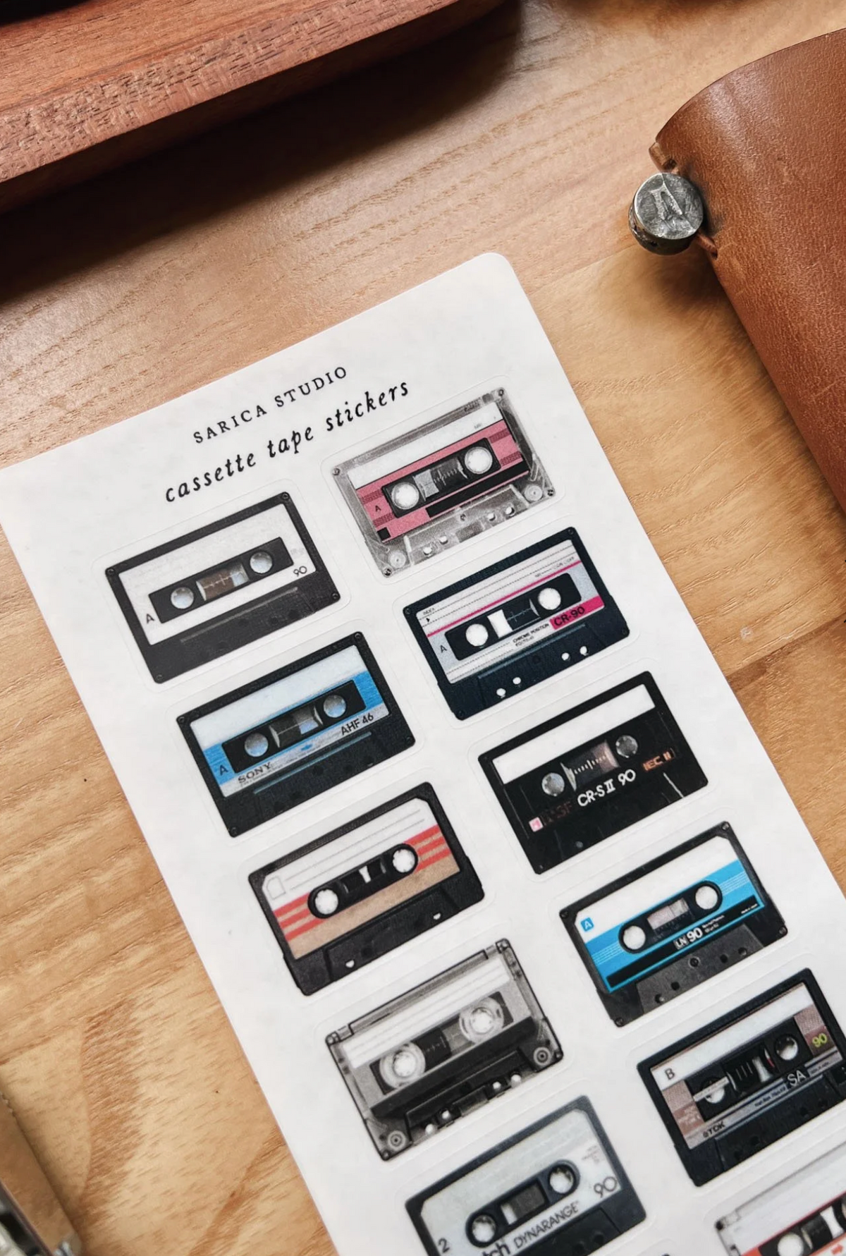 Cassette Tape Stickers
