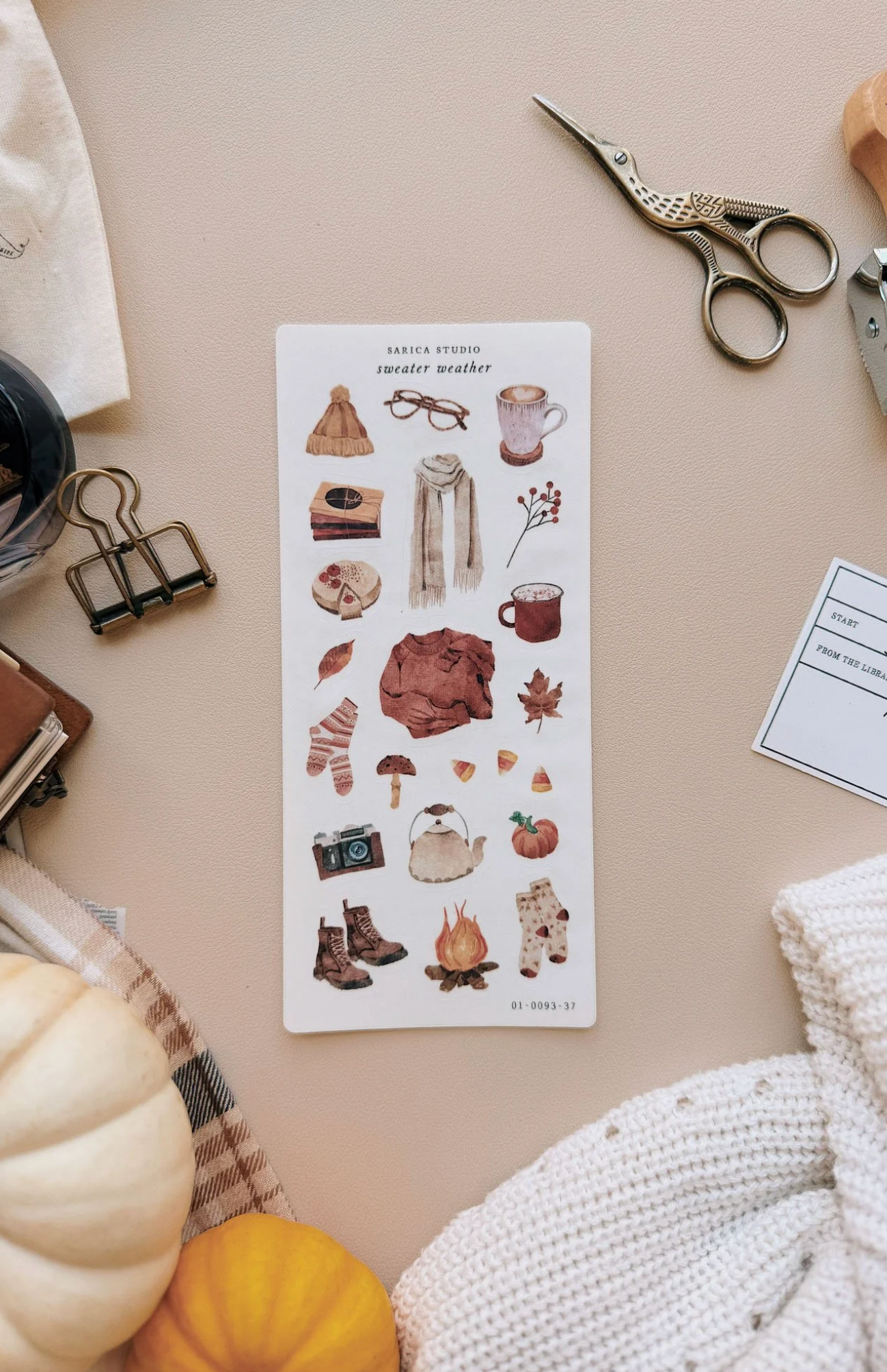Sweater Weather Stickers