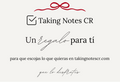 Tarjeta de Regalo Taking Notes CR