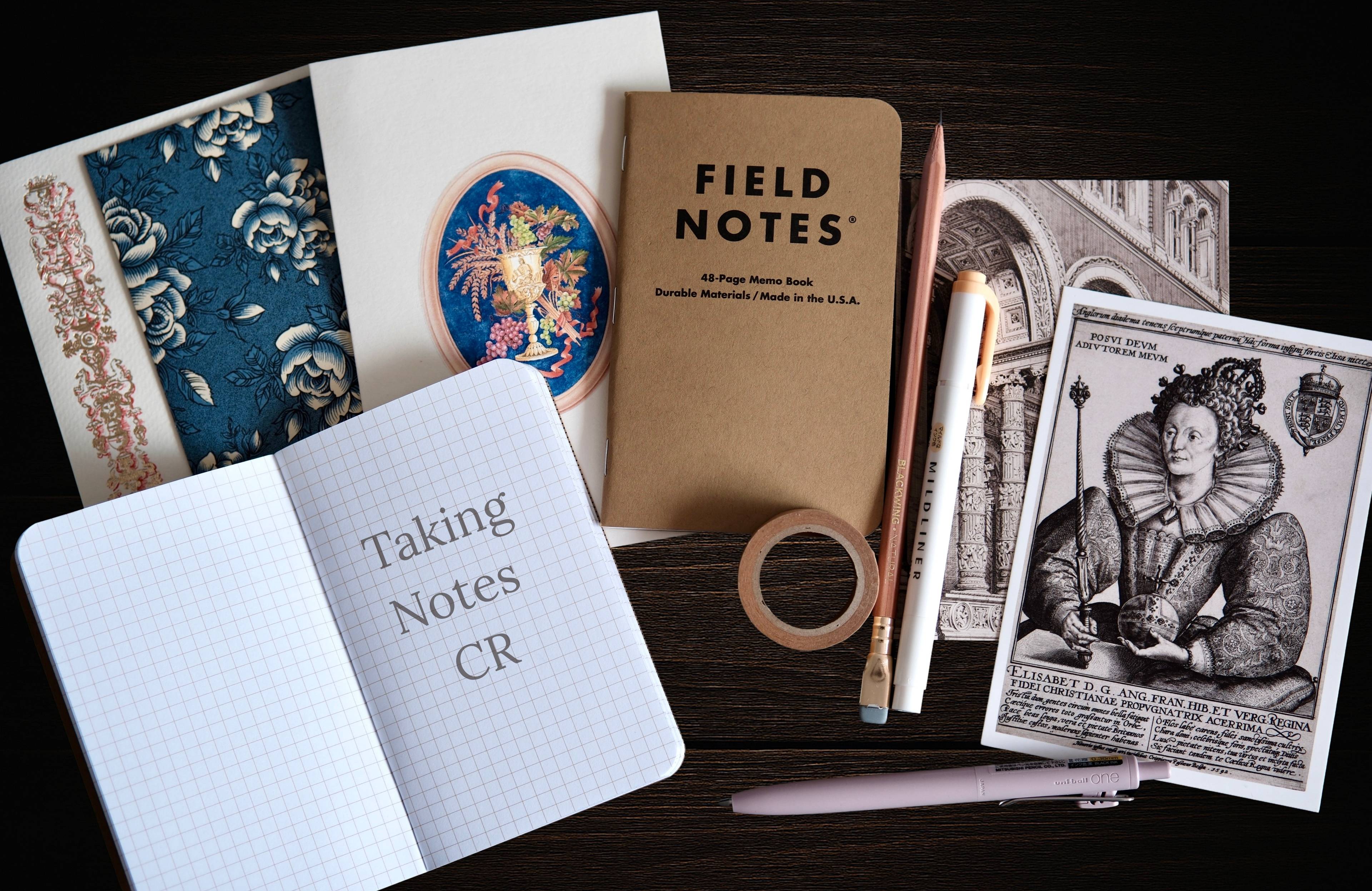 Taking Notes CR
