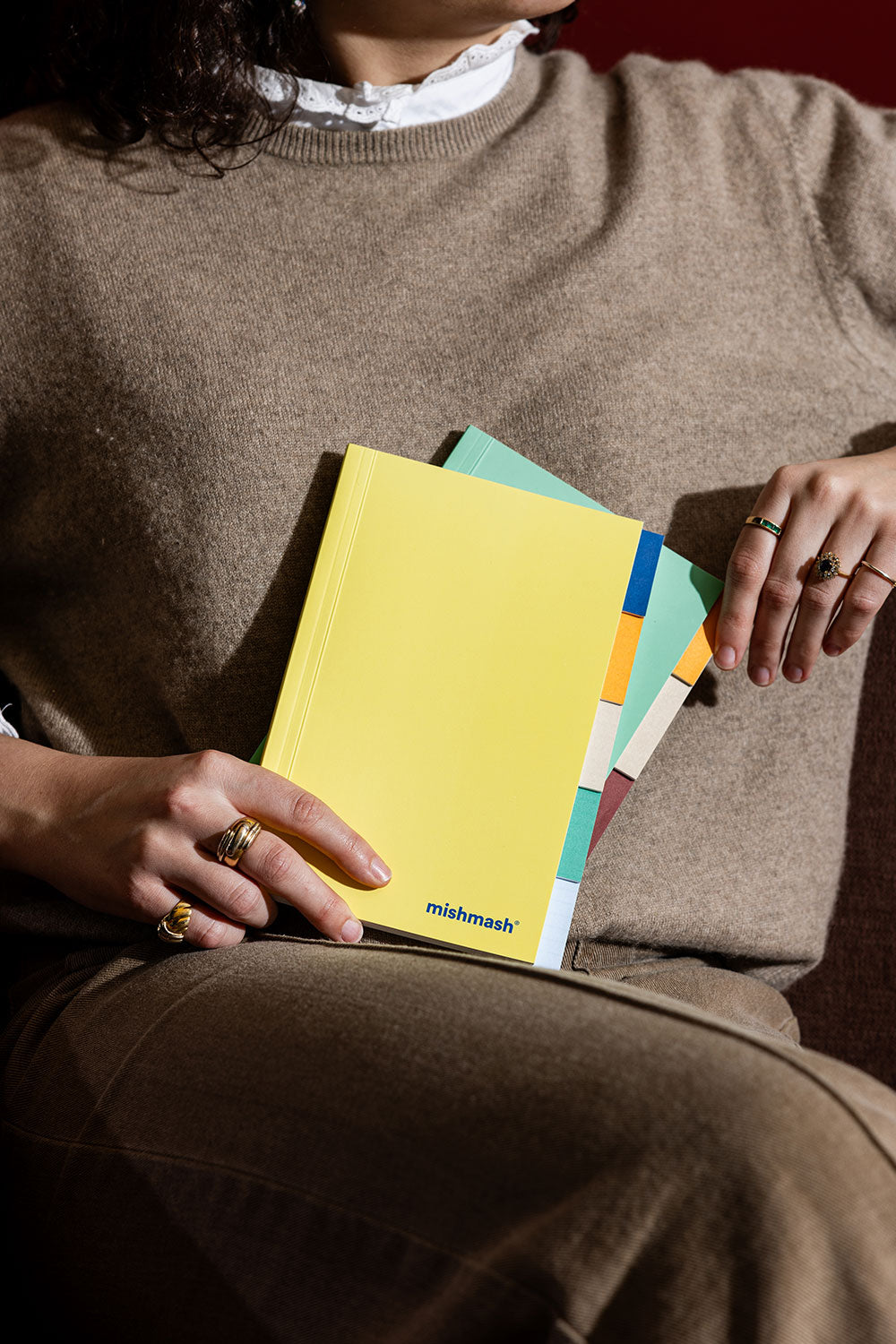 Cuaderno Tabbed Hojas Rayadas