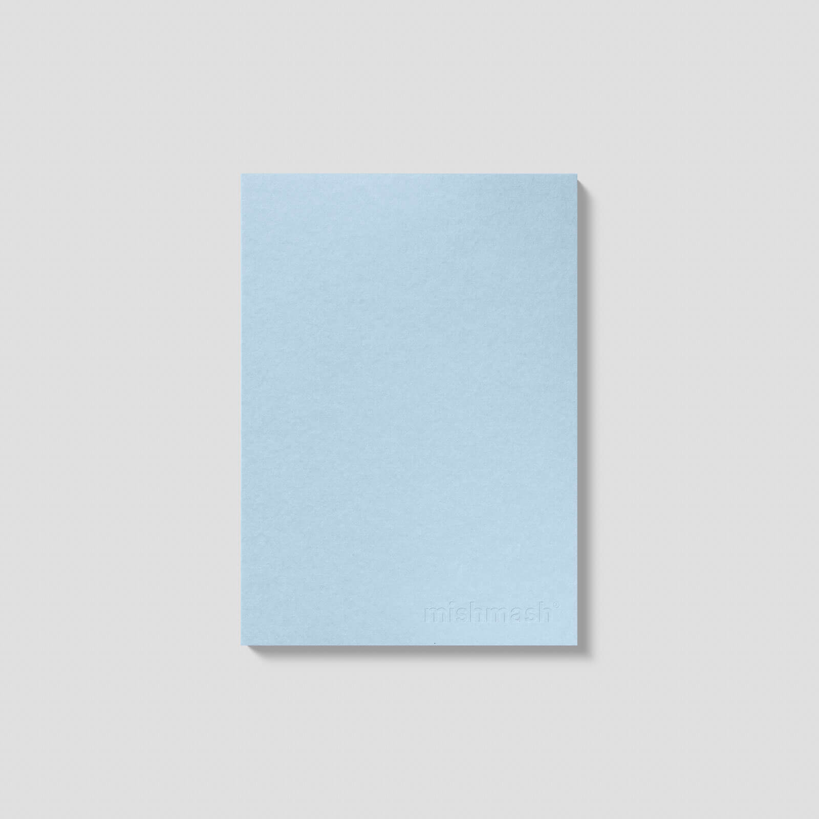 Cuaderno Naked Hoja de Puntos Celeste